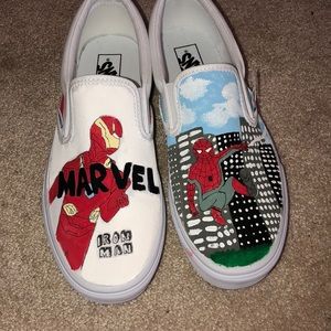 Avengers customized vans